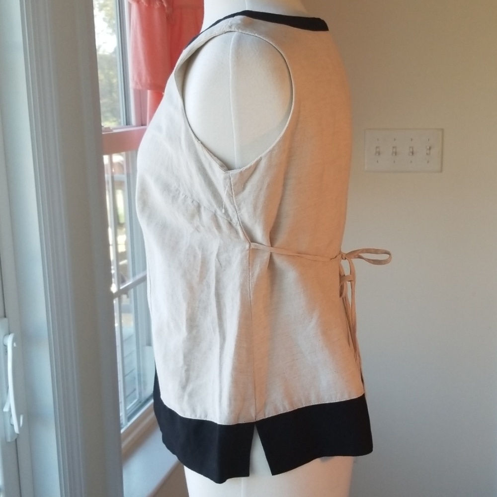 Oh Baby by Motherhood Linen Sleeveless Top - Picture 3 of 8